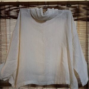 Scuba Crop Turtle Neck Top